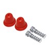 RUBBER BOOT KIT AJP PAIR RED